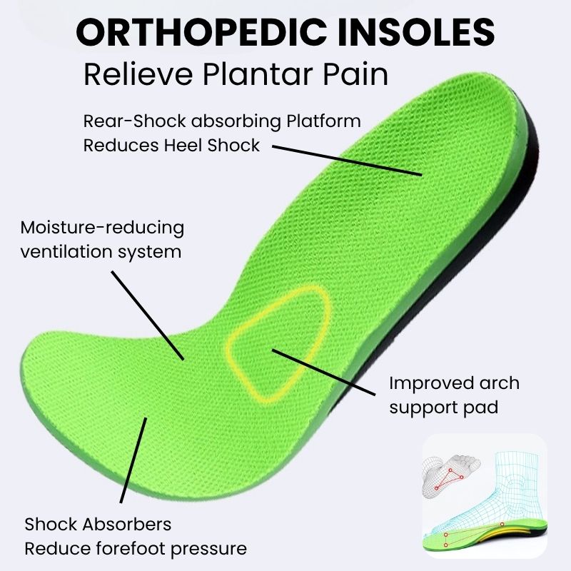 ORTHOPAEDIC INSOLES | Shock-Absorbing insoles for plantar pain