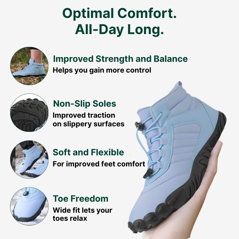 EREVAN - Waterproof winter barefoot shoes