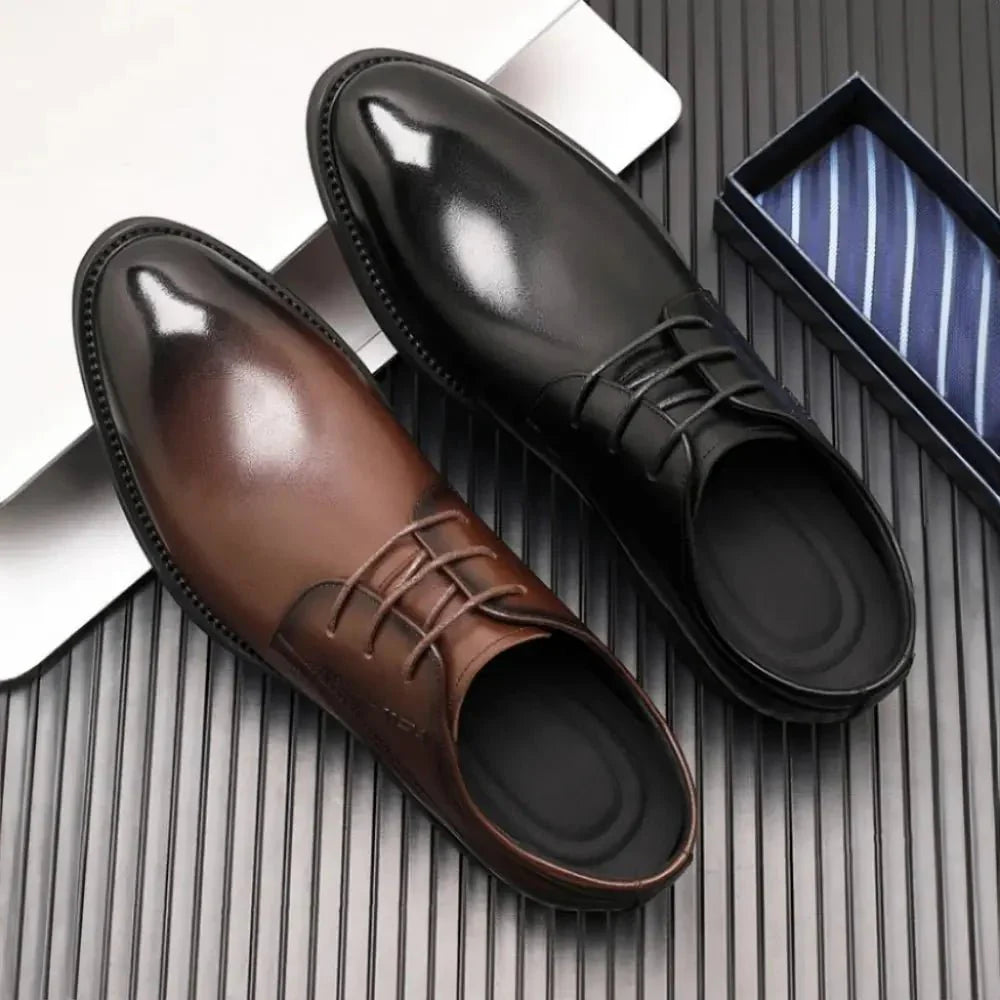 ASTON - Height-boost formal shoes (8cm)