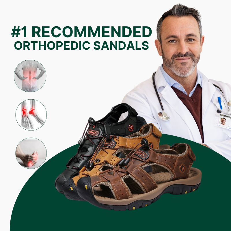 ORTHOSAND PRO | Orthopaedic Comfort Sandals for Men
