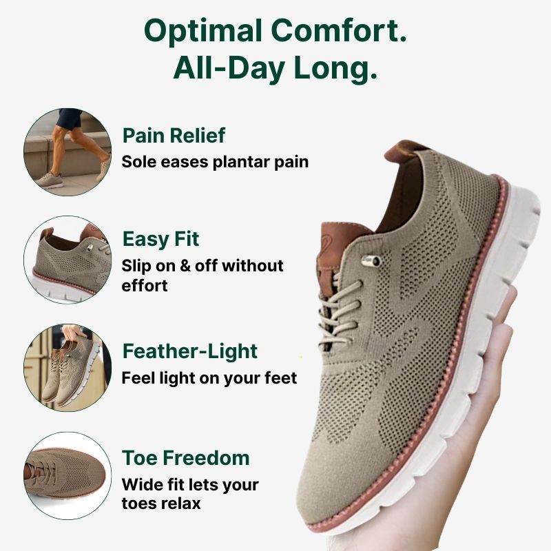 Walk Pain-Free Again - HIKEASE Orthopaedic Shoes