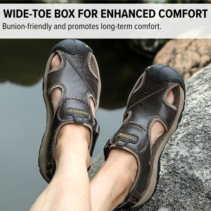ORTHOSHIELD | Orthopaedic Comfort Sandals for Men