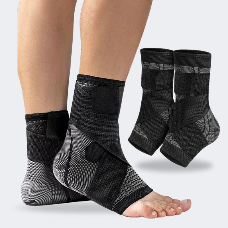 ANKERA |  Ankle Compression Sleeve with Support Strap