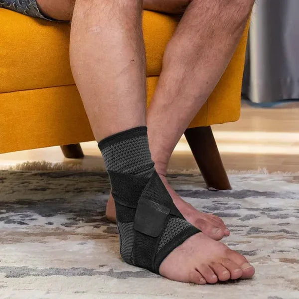 ANKERA |  Ankle Compression Sleeve with Support Strap